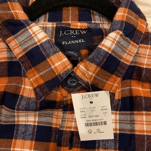J Crew Factory NWT flannel shirt